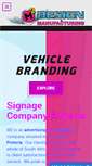 Mobile Screenshot of m2design.co.za